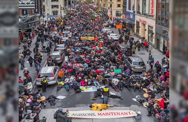 La grande marche pour l'environnement - Montréal