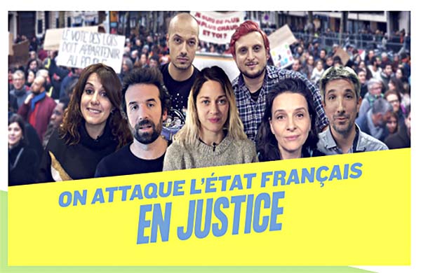 Affaire du siècle -Capture d'écran