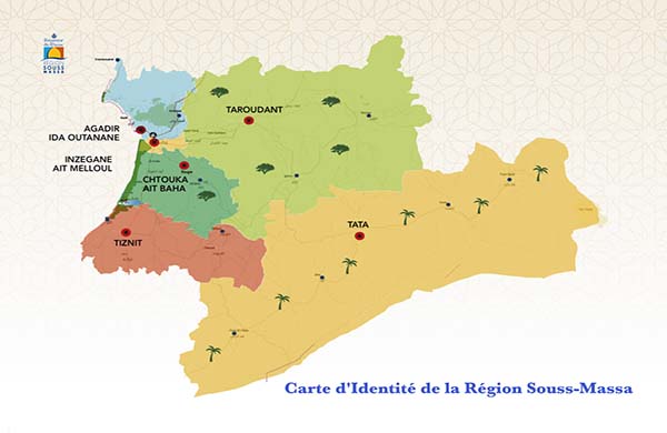 Carte d'Identité de la région Souss-Massa