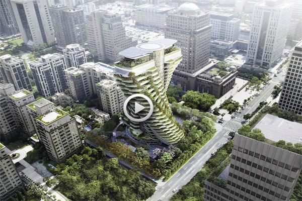 Oecologi@ - Image- Vincent Callebaut Architectures/World Economic Forum 