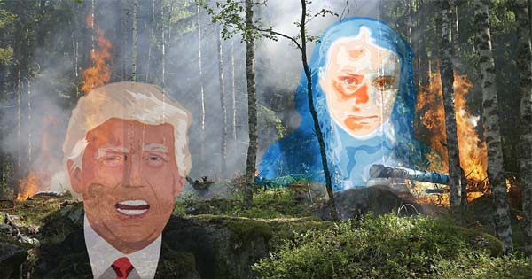 Forum Économique Mondial de Davos - Donald Trump - Greta Thunberg