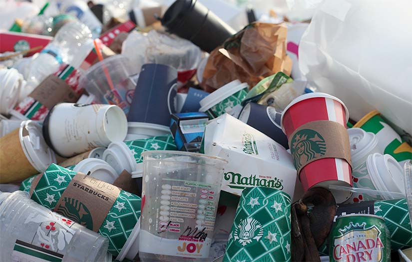 Déchets plastiques 